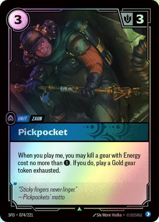 Pickpocket (SFD) #074 [EN/F]