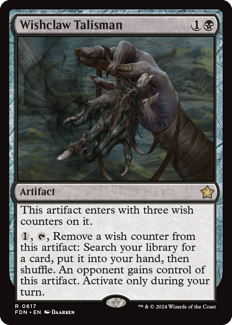 Wishclaw Talisman (FDN) #617 [EN/N] s/o