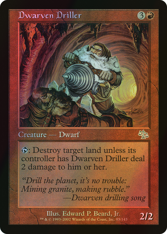 Dwarven Driller (JUD) #85 [EN/F]