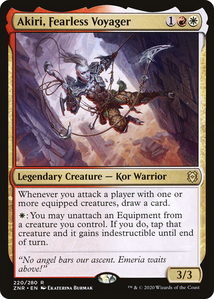 Akiri, Fearless Voyager (ZNR) #220 [EN/N] s/o