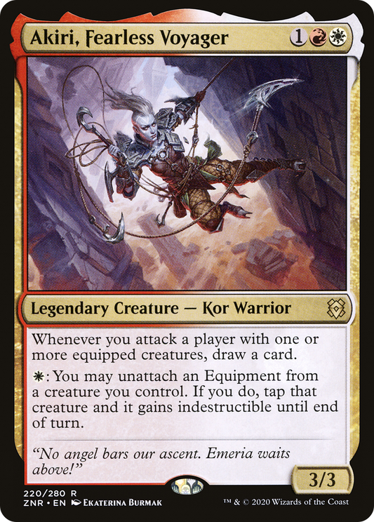 Akiri, Fearless Voyager (ZNR) #220 [EN/N] s/o