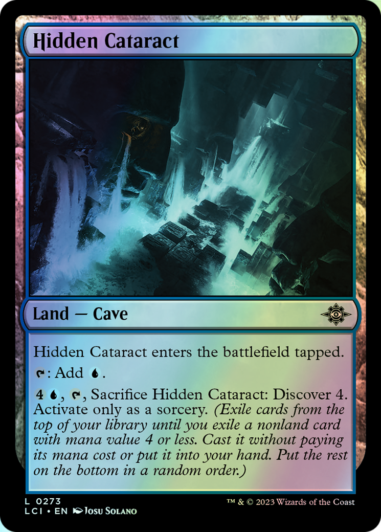 Hidden Cataract (LCI) #273 [EN/F]