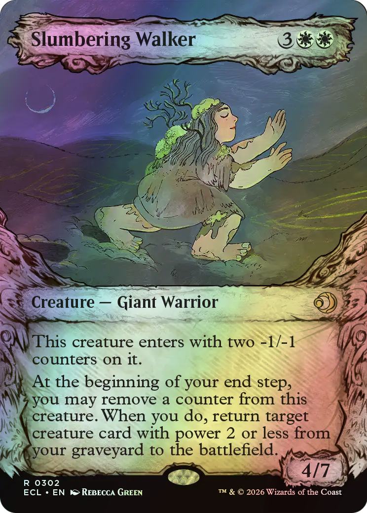 Slumbering Walker (ECL) #302 [EN/F] s/o