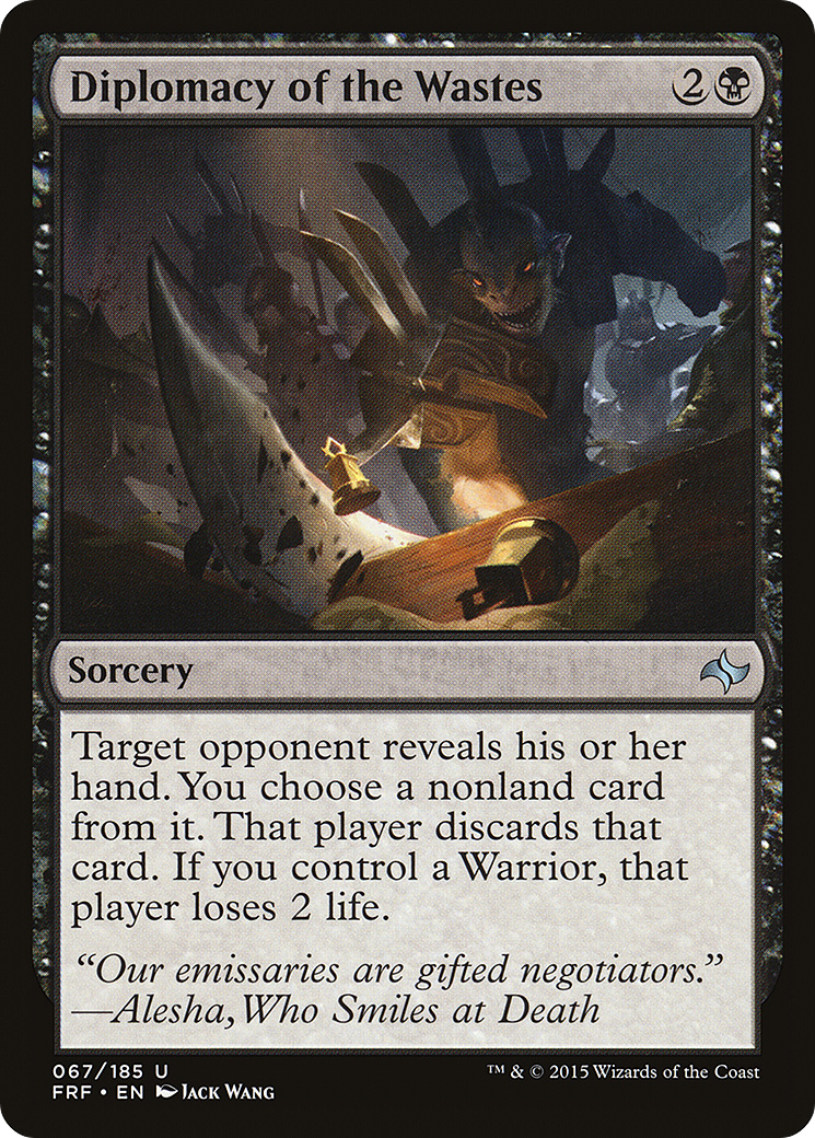 Diplomacy of the Wastes (FRF) #67 [EN/N]
