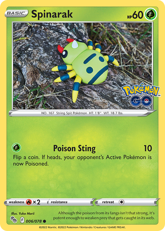 Spinarak (PGO) #006_V1 [EN/N] s/o