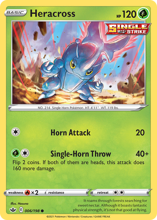 Heracross (CRE) #006 [EN/N] s/o
