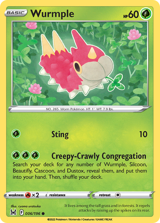 Wurmple (LOR) #006 [EN/N]