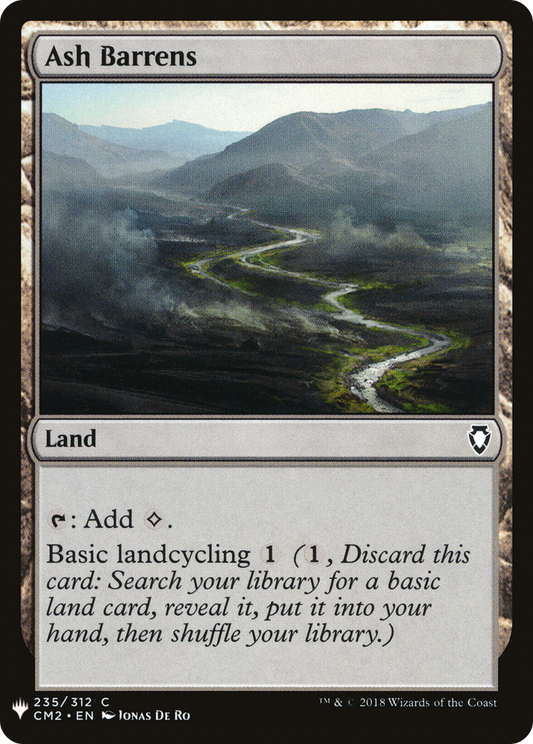 Ash Barrens (PLST) #CM2-235 [EN/N] s/o