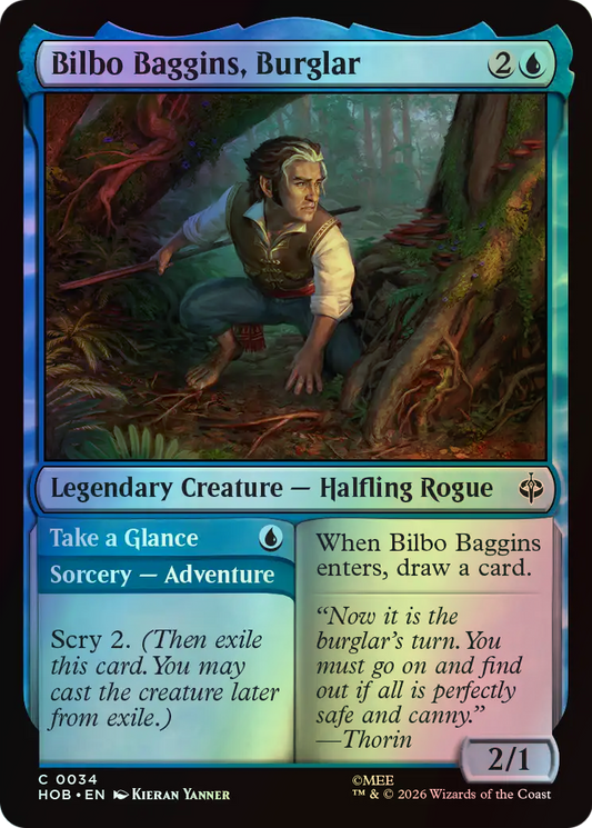 Bilbo Baggins, Burglar // Take a Glance (HOB) #34 [EN/F]