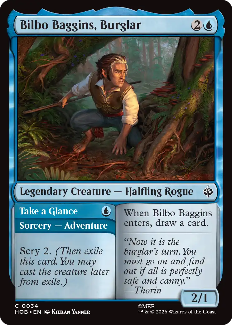 Bilbo Baggins, Burglar // Take a Glance (HOB) #34 [EN/N]