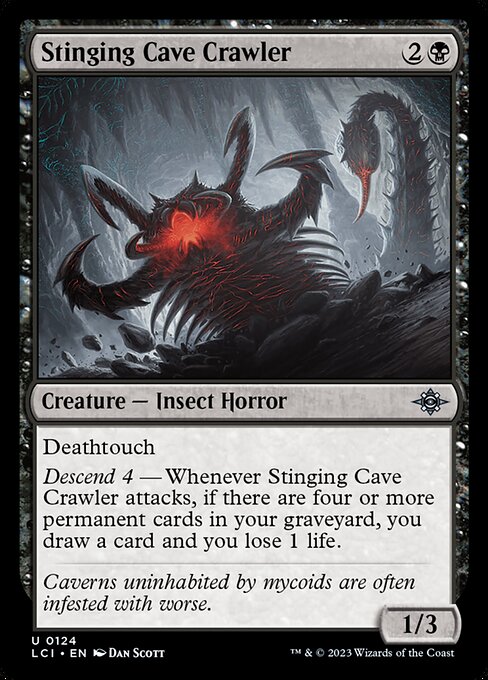 Stinging Cave Crawler (LCI) #124 [EN/N]