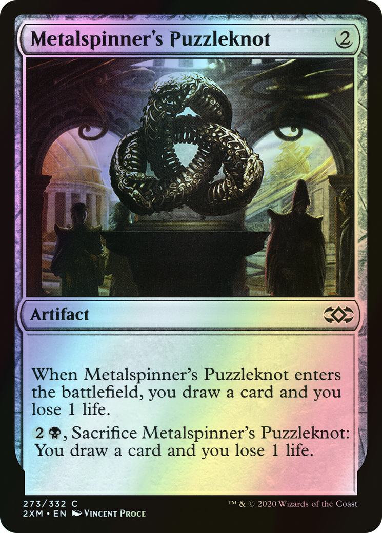 Metalspinner's Puzzleknot (2XM) #273 [EN/F]