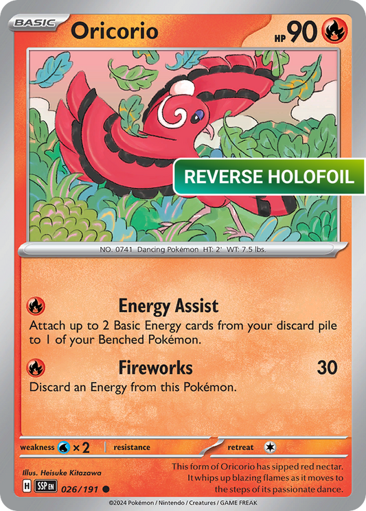 Oricorio (SSP) #26 [EN/R]