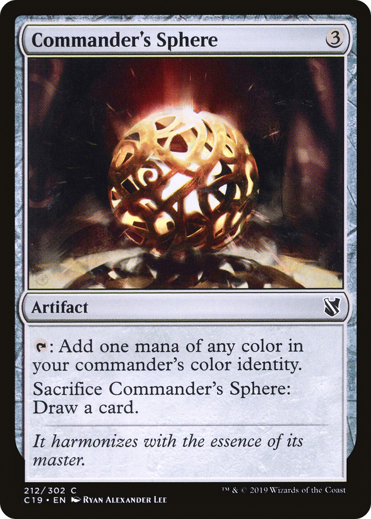 Commander's Sphere (C19) #212 [EN/N]