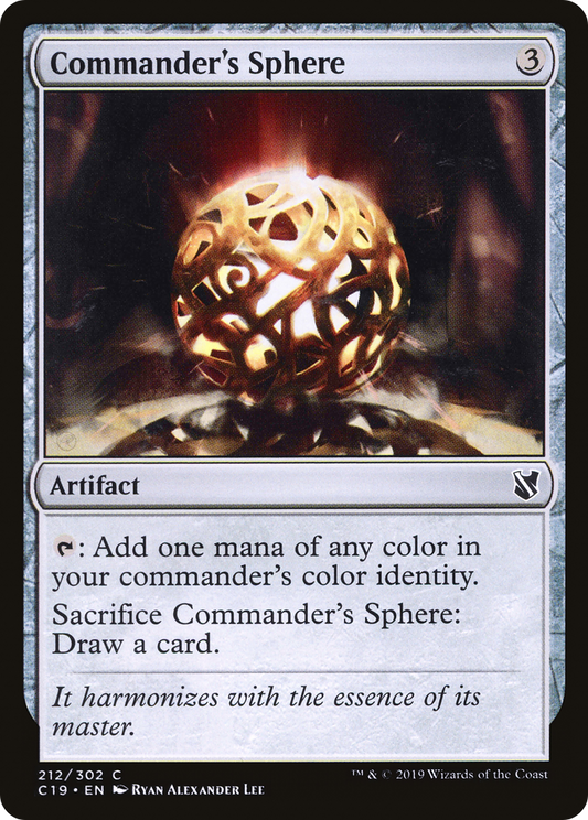 Commander's Sphere (C19) #212 [EN/N]