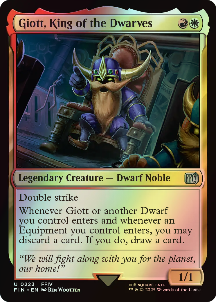 Giott, King of the Dwarves (FIN) #223 [EN/F] s/o