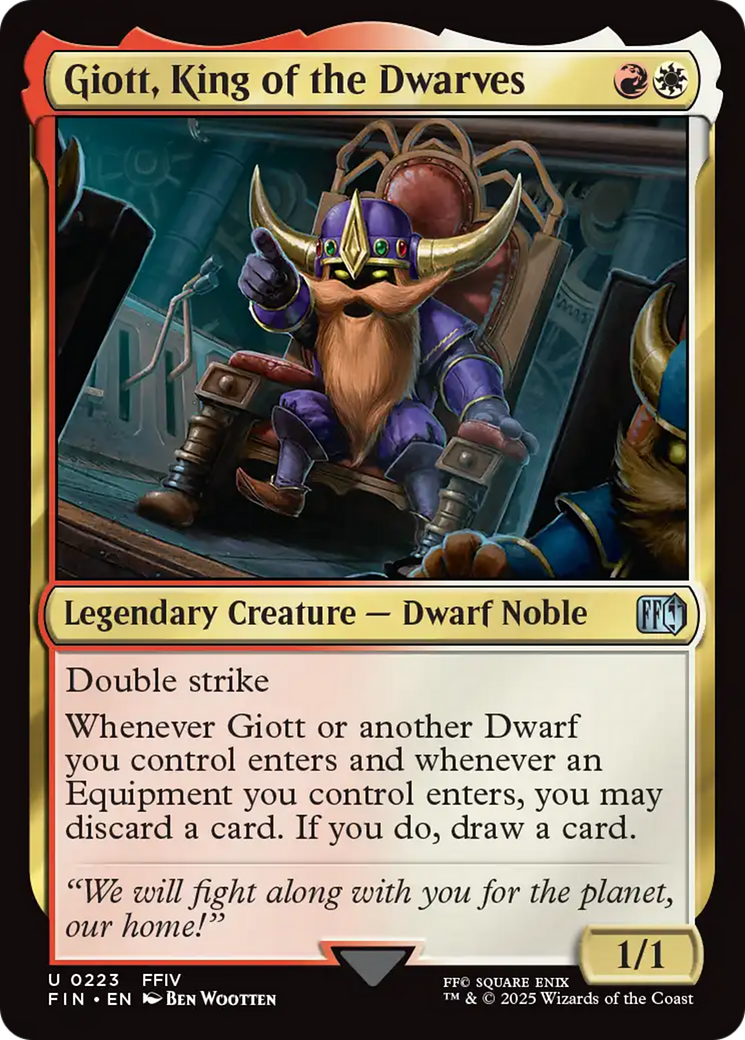 Giott, King of the Dwarves (FIN) #223 [EN/N]