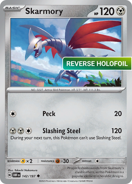 Skarmory (OBF) #142 [EN/R]
