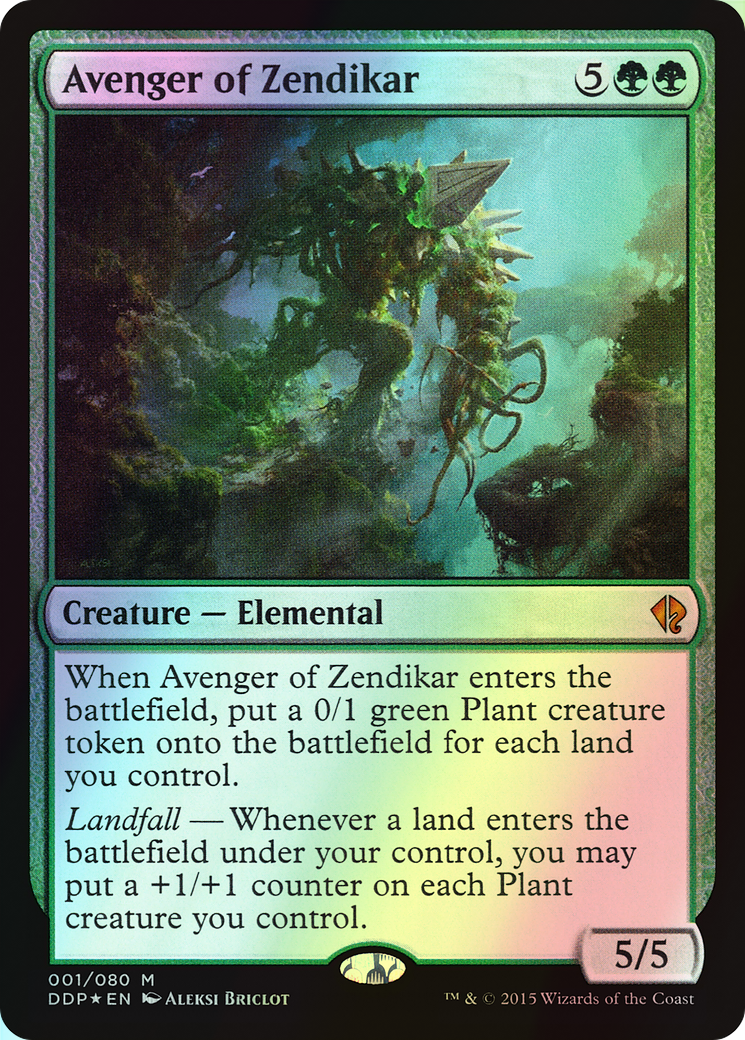 Avenger of Zendikar (DDP) #1 [EN/F] s/o