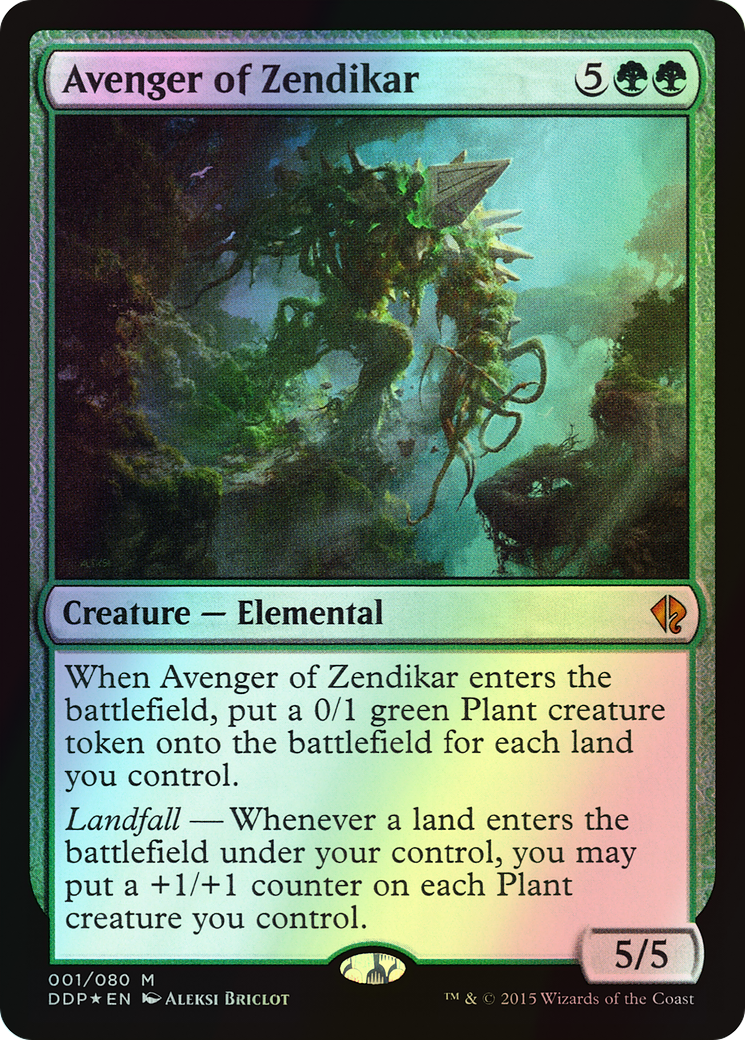 Avenger of Zendikar (DDP) #1 [EN/F] s/o