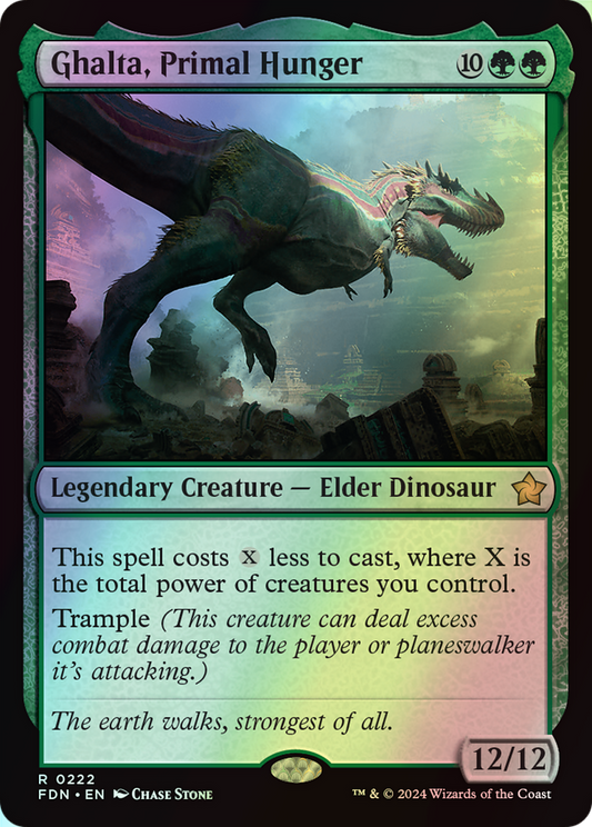Ghalta, Primal Hunger (FDN) #222 [EN/F] s/o