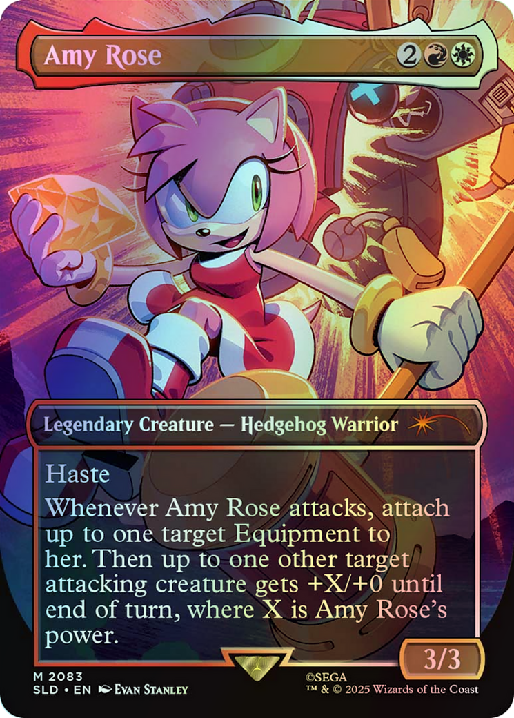 Amy Rose (SLD) #2083 [EN/F] s/o