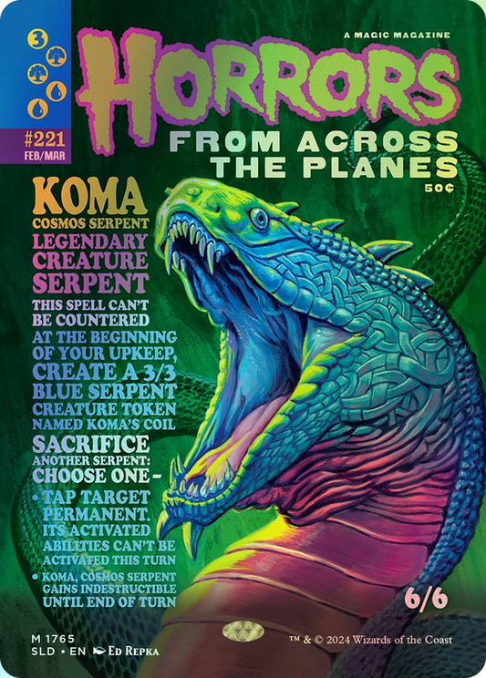 Koma, Cosmos Serpent (SLD) #1765 [EN/F]