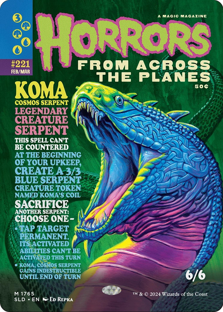 Koma, Cosmos Serpent (SLD) #1765 [EN/N]