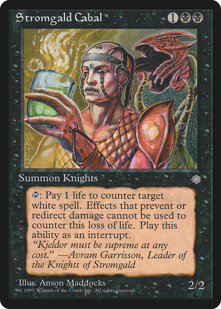Stromgald Cabal (ICE) #166 [EN/N]