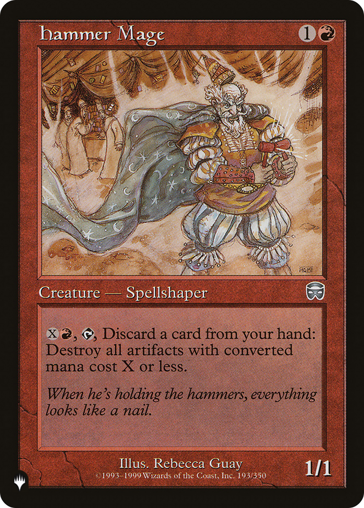 Hammer Mage (PLST) #MMQ-193 [EN/N]