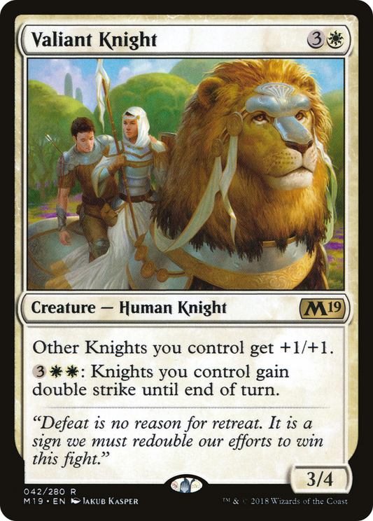 Valiant Knight (M19) #42 [EN/N]