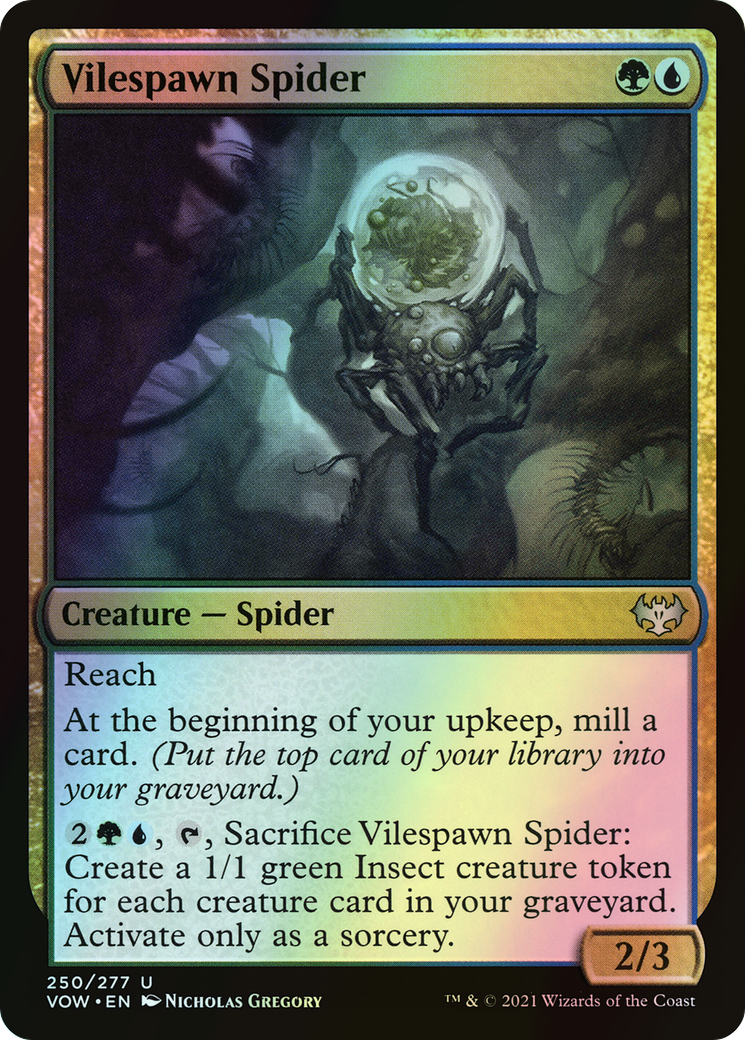 Vilespawn Spider (VOW) #250 [EN/F]