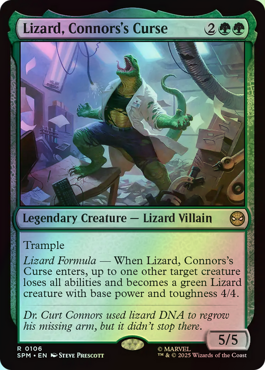 Lizard, Connors's Curse (SPM) #106 [EN/F]