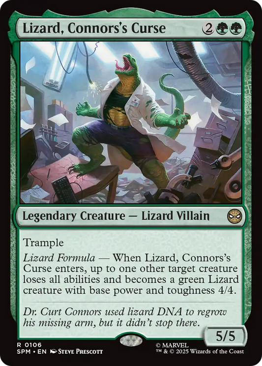 Lizard, Connors's Curse (SPM) #106 [EN/N]