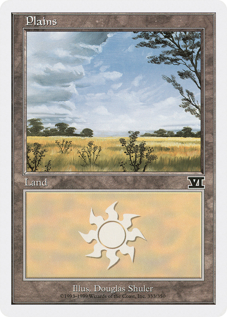 Plains (6ED) #333 [EN/N] s/o