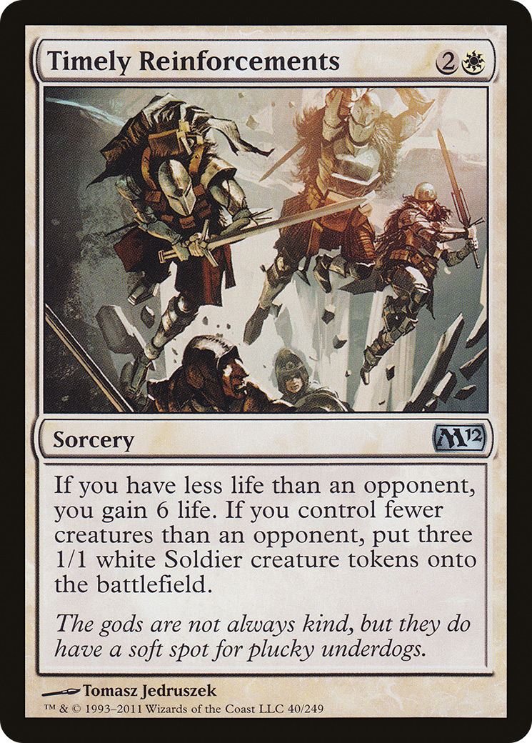 Timely Reinforcements (M12) #40 [EN/N]