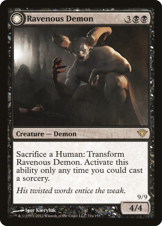 Ravenous Demon // Archdemon of Greed (DKA) #71 [EN/N]