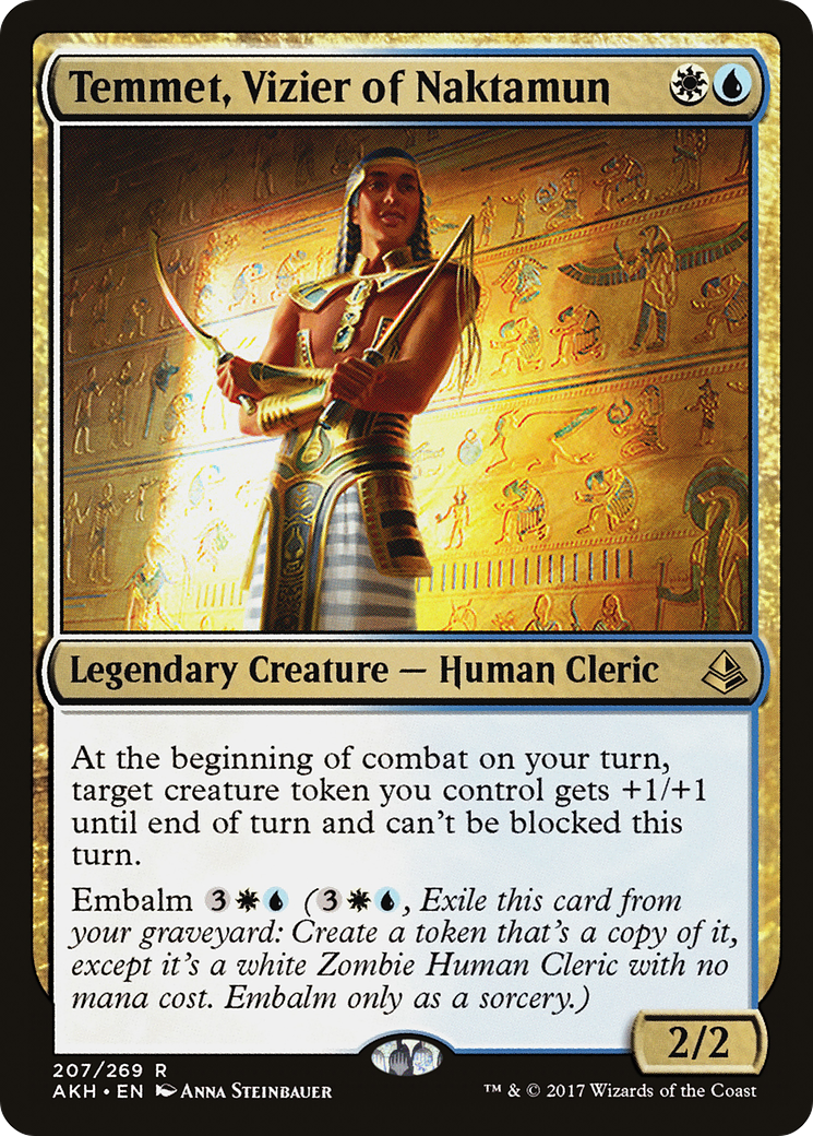 Temmet, Vizier of Naktamun (AKH) #207 [EN/N]