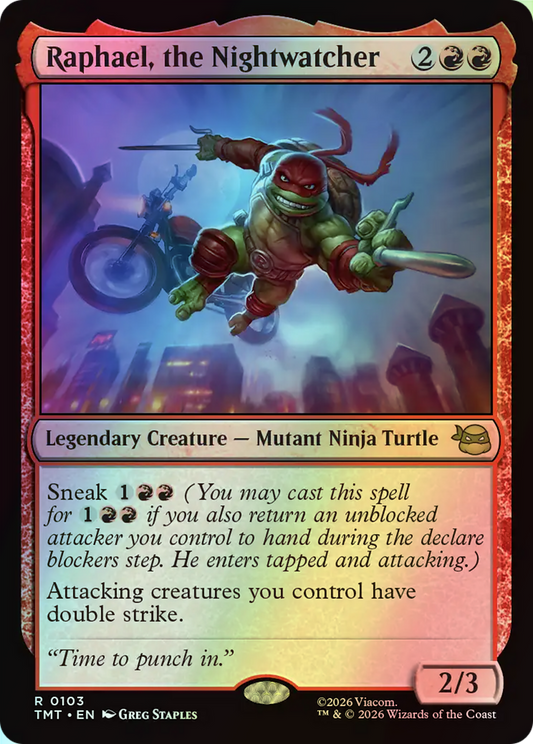Raphael, the Nightwatcher (TMT) #103 [EN/F] s/o
