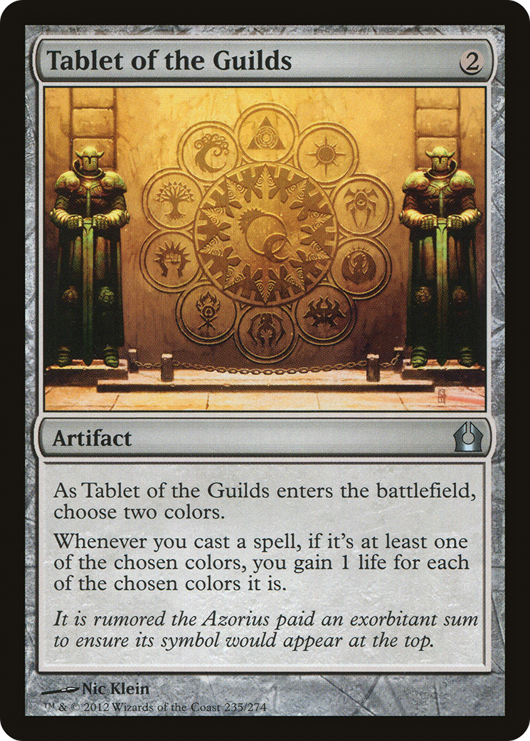 Tablet of the Guilds (RTR) #235 [EN/N]