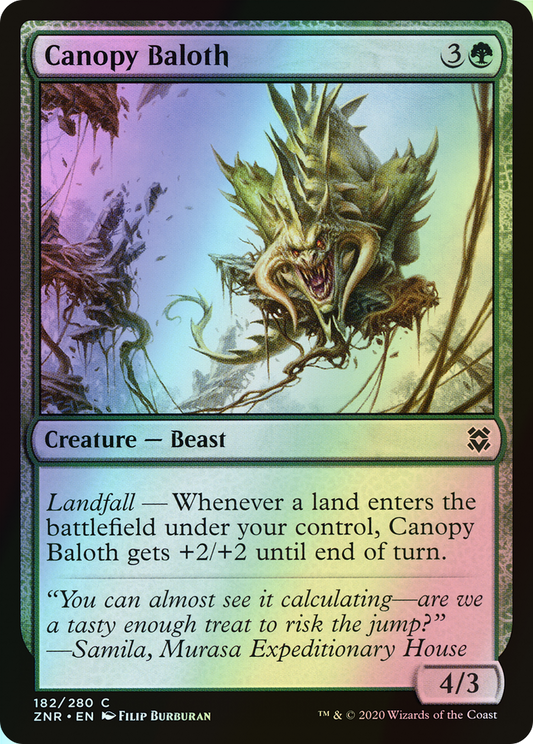 Canopy Baloth (ZNR) #182 [EN/F]