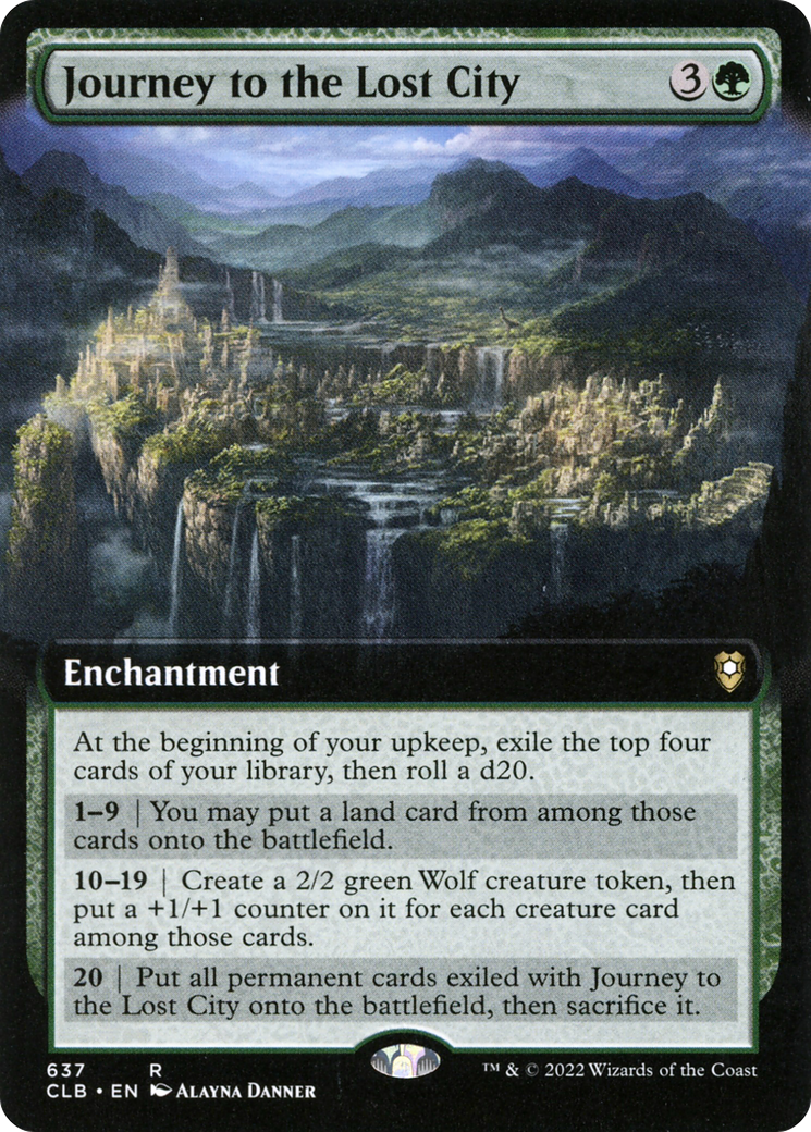 Journey to the Lost City (CLB) #637 [EN/N]