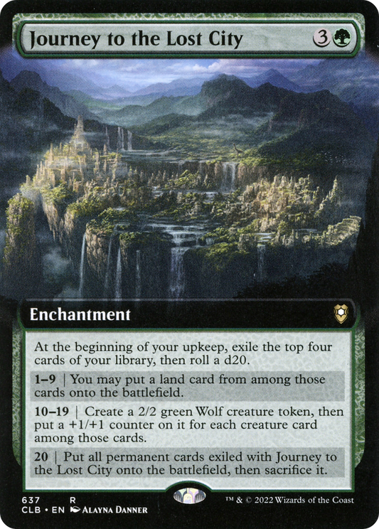 Journey to the Lost City (CLB) #637 [EN/N]