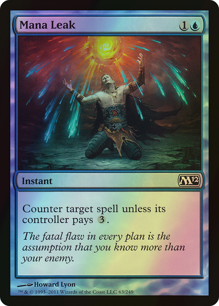 Mana Leak (M12) #63 [EN/F] s/o