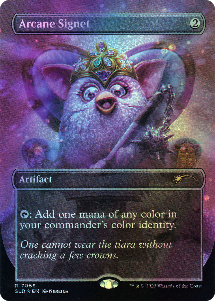 Arcane Signet - Confetti Foil (SLD) #7068 [EN/F]