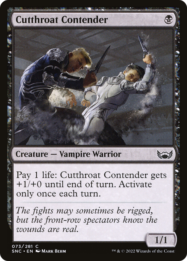 Cutthroat Contender (SNC) #73 [EN/N]