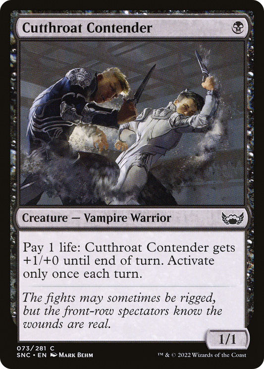 Cutthroat Contender (SNC) #73 [EN/N]