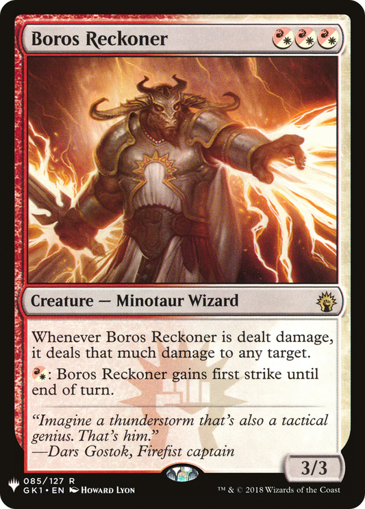 Boros Reckoner (PLST) #GK1-85 [EN/N]