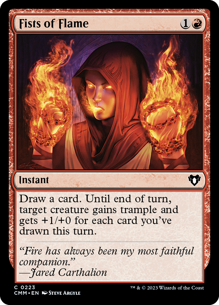 Fists of Flame (CMM) #223 [EN/N] s/o