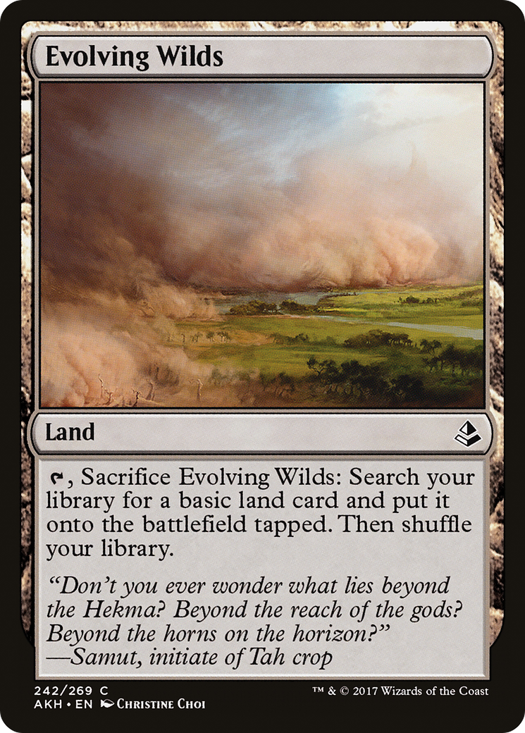 Evolving Wilds (AKH) #242 [EN/N]